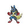 Lucario (Mega) Sprite